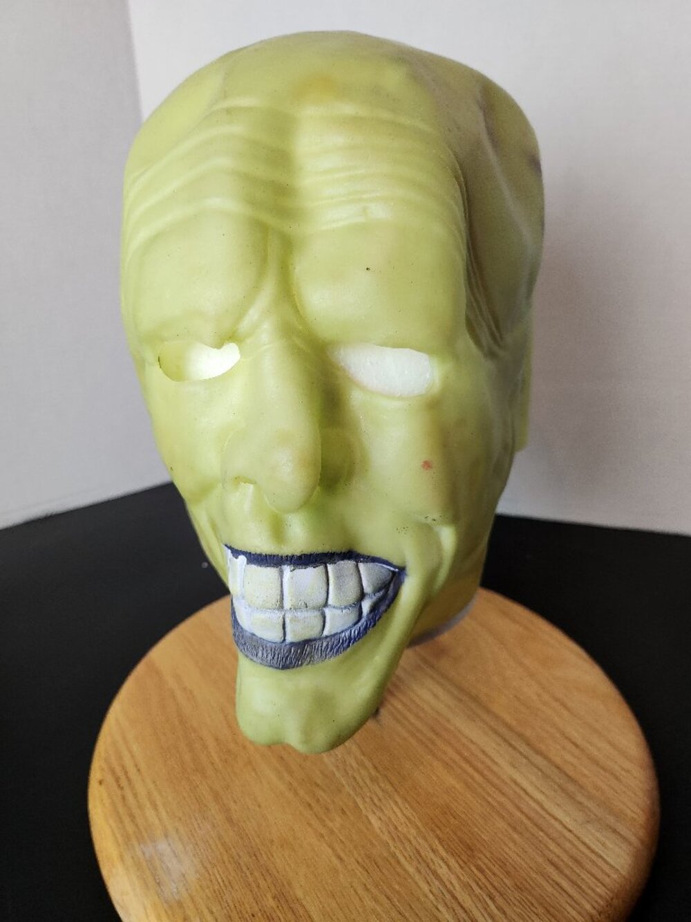 The Mask Jim Carrey Green Latex Full Head Costume Mask Adult Halloween Cosplay